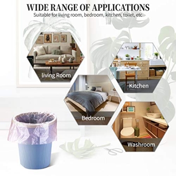 Stylish 200-Count Gold Trash Bags for Home & Office