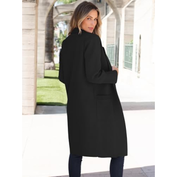 ANRABESS Women's Oversized Cardigan Blazer Fall Winter Coat