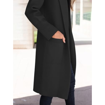 ANRABESS Women's Oversized Cardigan Blazer Fall Winter Coat