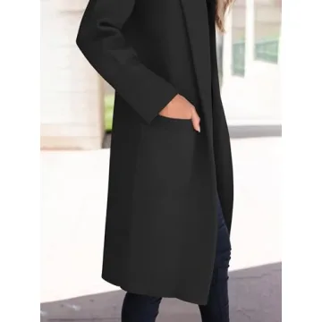 ANRABESS Women's Oversized Cardigan Blazer Fall Winter Coat