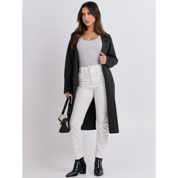 ANRABESS Women's Oversized Cardigan Blazer Fall Winter Coat