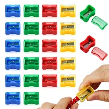Faxco 96 PCS Colorful Pencil Sharpeners for Kids