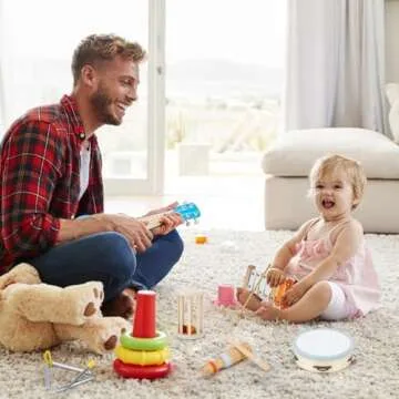 Toddler Montessori Wooden Percussion Set for Ages 3+