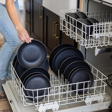 Grow Forward Wheat Straw Dinnerware Set for 4 - Eco-friendly & Stylish