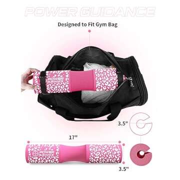 POWER GUIDANCE Barbell Squat Pad - Neck & Shoulder Protective Pad - Great for Squats, Lunges, Hip Th...