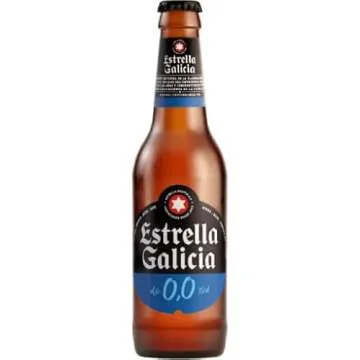 Estrella Galicia 0,0 Non-Alcoholic Beer 15 Pack