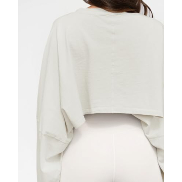 Stylish Hragc Long Sleeve Crop Tops for Women