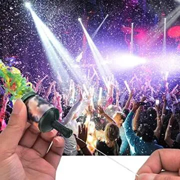 50Pcs Eco-Friendly Mini Confetti Party Poppers