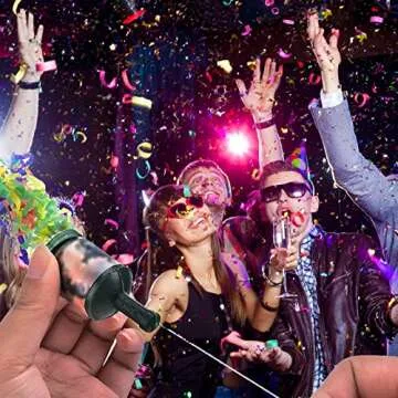 50Pcs Eco-Friendly Mini Confetti Party Poppers