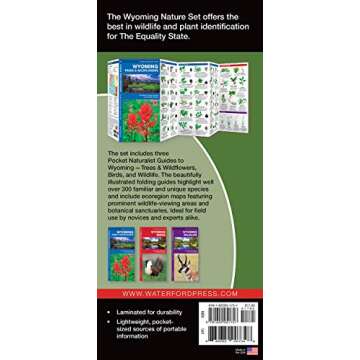 Wyoming Nature Set: Field Guides to Wildlife, Birds, Trees & Wildflowers of Wyoming (Nature Observat...