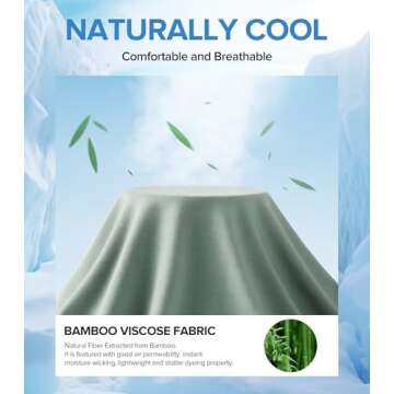 Natural Feelings Men's Underwear Viscose from Bamboo Boxer Briefs Underwear Pack for Men, Multicolor, XX-Large