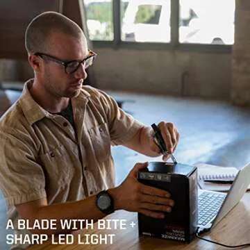 SOG Baton Q2 Multitool LED Flashlight for EDC Essentials