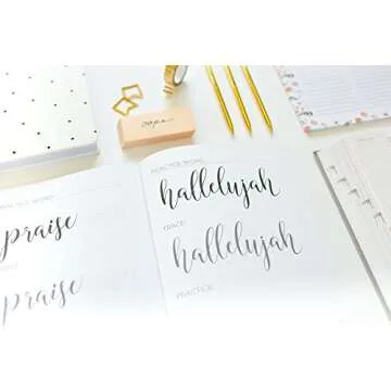 Christian Hand Lettering Workbook for Beginners