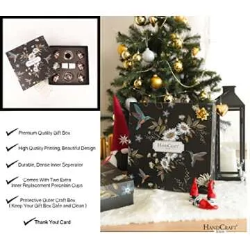 Handcrafted Turkish Coffee Set - 27 Pieces for Six