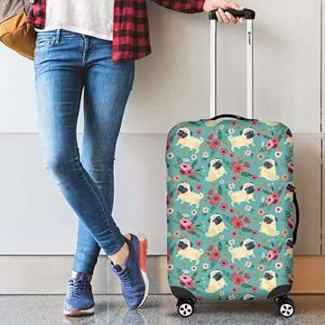 Showudesigns Custom Luggage Cover for Stylish Travel