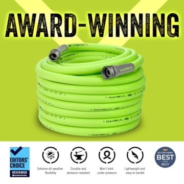 Flexzilla 100 ft Garden Lead-in Hose, Lightweight & Durable