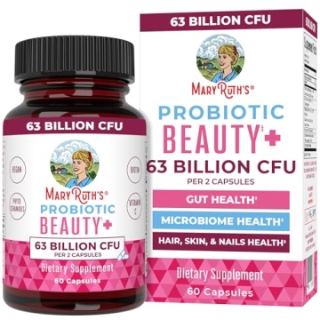 MaryRuth Probiotic Beauty Capsules for Hair Skin Nails
