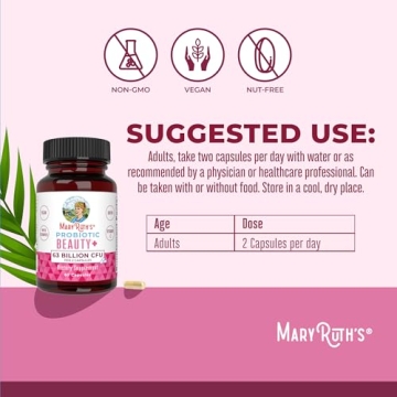 MaryRuth Probiotic Beauty Capsules for Hair Skin Nails