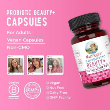 MaryRuth Probiotic Beauty Capsules for Hair Skin Nails