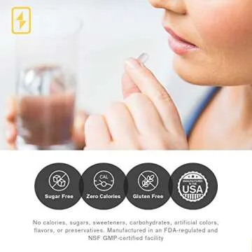 LyteCaps Electrolyte Tablets - 60 Vegetarian Capsules - for Serious Rehydration and Cramps, Dehydration - Magnesium, Potassium, Sodium and Zinc - Free of Gluten, Dairy and Nuts