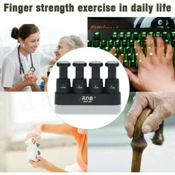 Hand Grip Strengthener for Musicians & Therapy