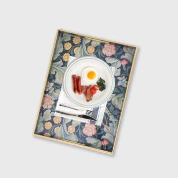 AGIOTA Coffee Table Tray - Modern Serving Tray for Elegant Display