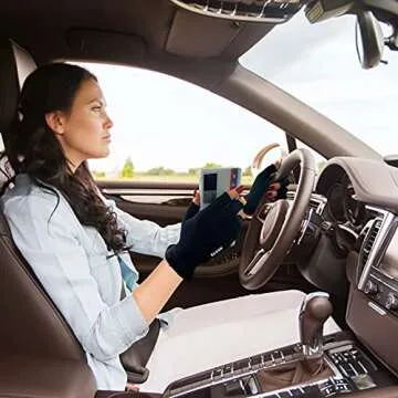 GSAFEME Cotton Fingerless Moisturizing Gloves for Eczema