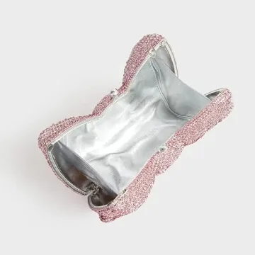 Stylish Tngan Evening Rhinestone Clutch Handbag