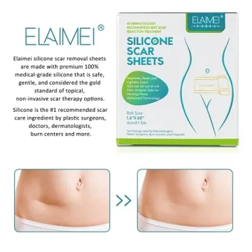 Medical Grade Silicone Scar Tape for All Scars