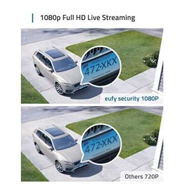eufy Security eufyCam 2C 3-Cam Kit - Wireless Outdoor Security System 1080p HD with Night Vision and...