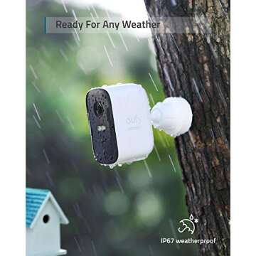eufy Security eufyCam 2C 3-Cam Kit - 1080p HD, No Fees