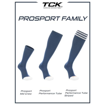 TCK Prosport Performance Tube Socks - Black X-Small