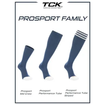 TCK Prosport Performance Tube Socks - Black X-Small