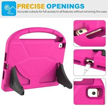 Durable SUPLIK Kids iPad Case with Screen Protector