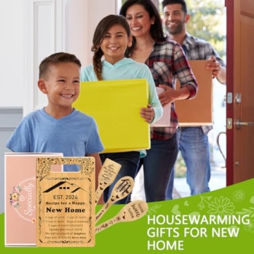 Housewarming Gifts New Home, New House Warming Gift Ideas Cutting Boards Gift Set for Homeowner House Warming Kitchen Gifts New House First Home Apartment Realtor Closing Gift for Clients C005