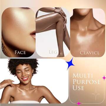 EBIN Egyptian Diamond Glitter Mist - Glamorous Shine in 2 Pack