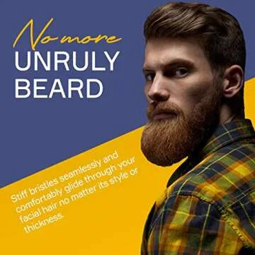 Seven Potions Beard Brush for Men with Boar Bristles
