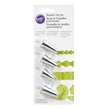 Wilton Cake Decorating Set - 8 Piece Baking Essentials