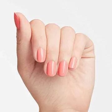 OPI Nail Lacquer Got Myself into a Jam-balaya | Opaque Soft Orange Crème Chip Resistant Nail Polish | Vegan, Fast Drying, Streak Free