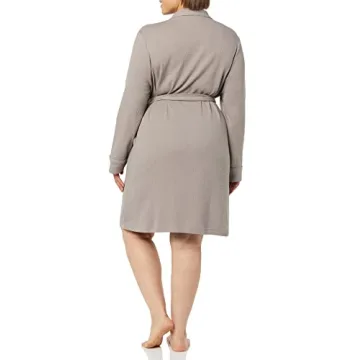 Amazon Essentials Lightweight Waffle Mid-Length Robe