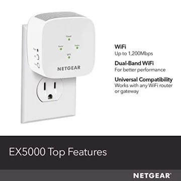 NETGEAR WiFi Range Extender EX5000 for 1500 Sq.Ft.