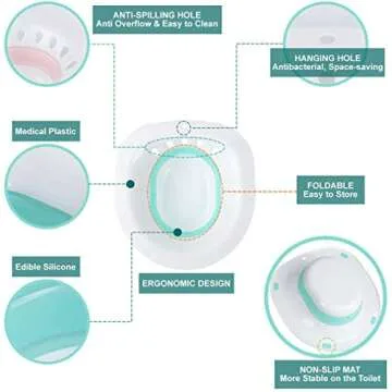 Eco-Friendly Sitz Bath for Postpartum Relief & Comfort