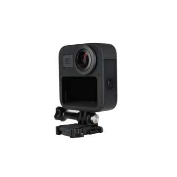 GoPro MAX Waterproof 360 + Traditional Camera with Touch Screen Spherical 5.6K30 HD Video 16.6MP 360 Photos 1080p Live Streaming Stabilization (Renewed)
