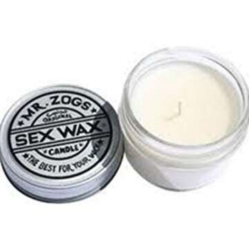 Sex Wax Candle 4 oz - Indulge in the Tropical Essence of Coconut
