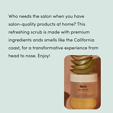 hers Detox Scalp Scrub with Salicylic Acid and Aloe Vera