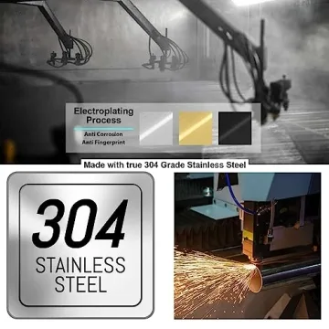 Modket 12 Inch Brushed Gold Towel Bar for Stylish Bathrooms