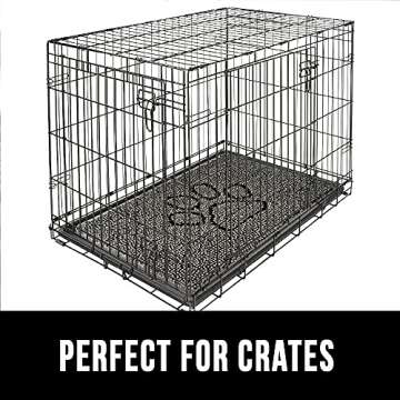 Gorilla Grip Ultra Absorbent Grippy Doormat for Muddy Dog Paws, Machine Washable Soak Stopper Rugs Cleaner Floors, Bed Mat for Dirty Dogs, Indoor Entrance Door Rug Pet Bed Mats 24x17 Beige Ivory