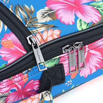 CLOUDMUSIC Padded Ukulele Case 23" Concert Backpack