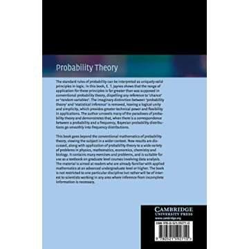Probability Theory: The Logic of Science