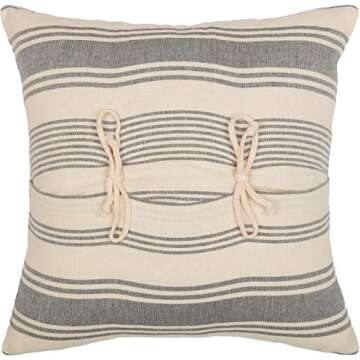 Piper Classics Farm Market Throw Pillow Cover, 18" x 18"